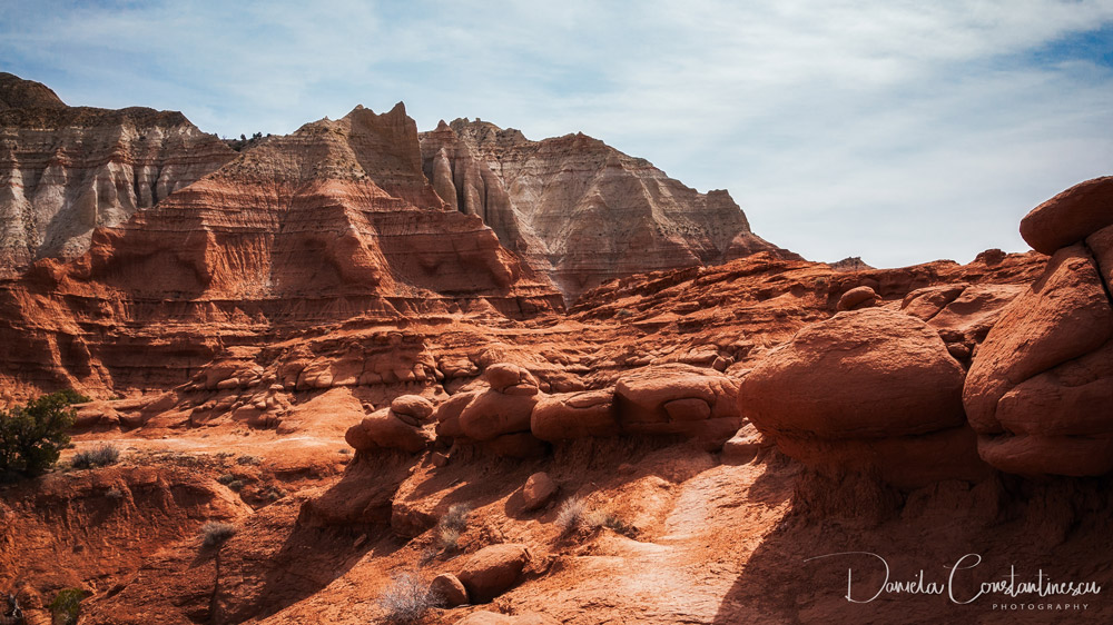 Kodachrome Basin State Park Masive sandtone rock formations